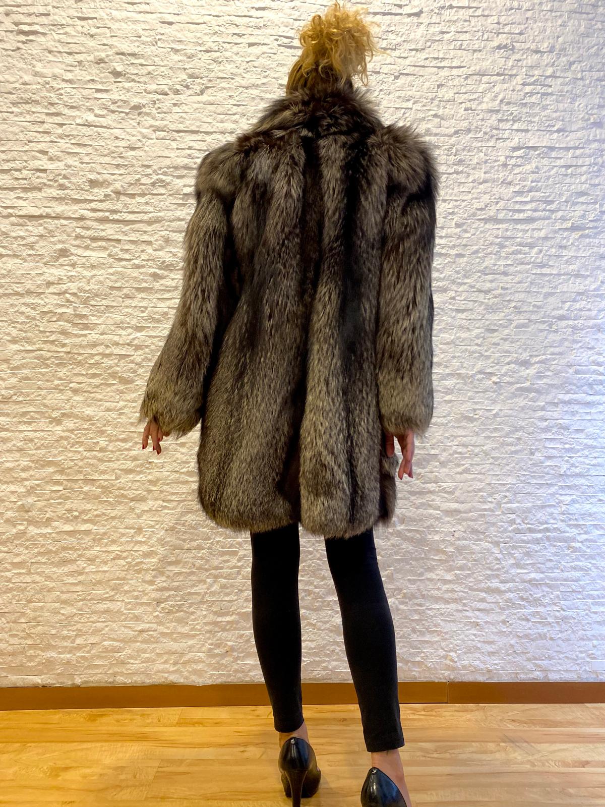 Silver Fox Coat