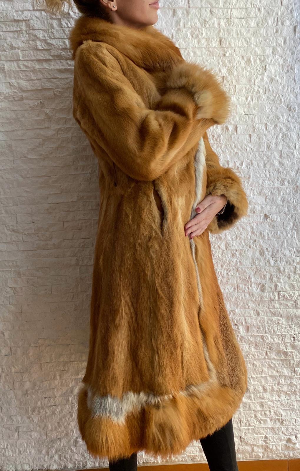 Visel and Red Fox Coat