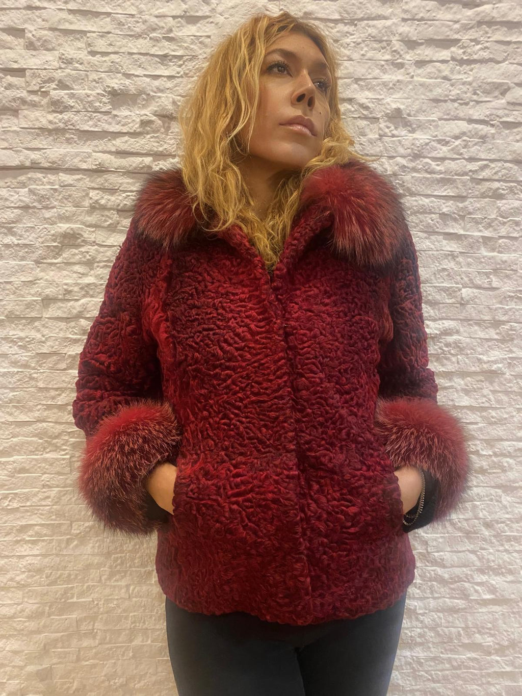 Giacca di Persiano con Volpe € 490