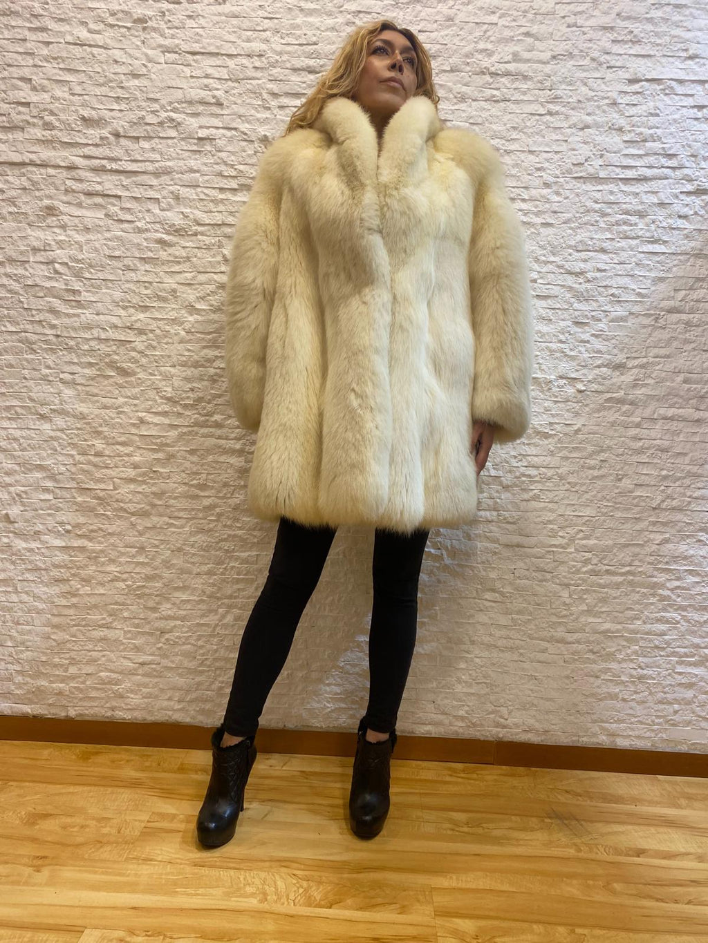 Giacca di Volpe Bianca € 430